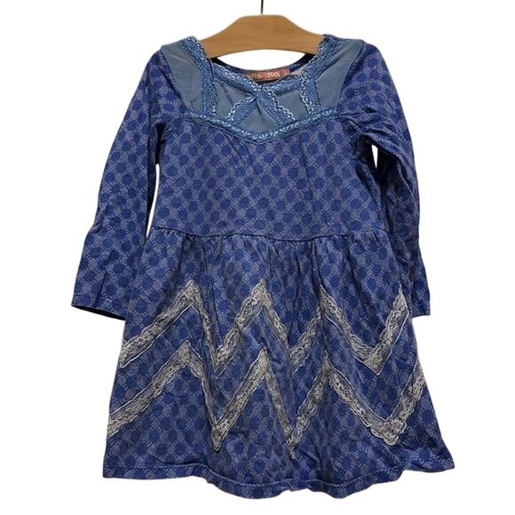 Jelly the Pug 3T Dress w/Lace Details - Picture 1 of 5